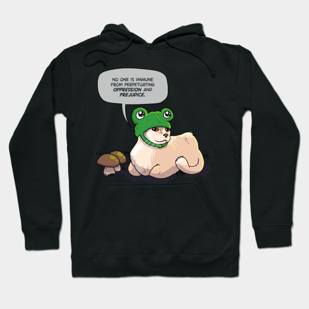 Loafing Frog Hoodie by sophielabelle